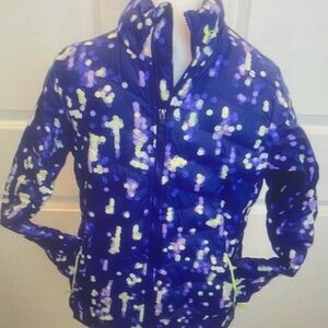 Stylish Blue and Yellow Women's Jacket